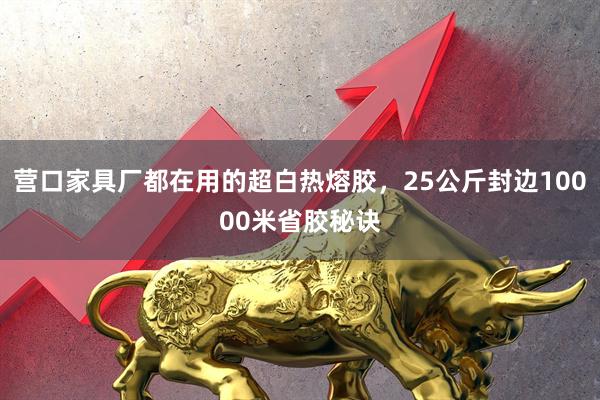 营口家具厂都在用的超白热熔胶，25公斤封边10000米省胶秘诀
